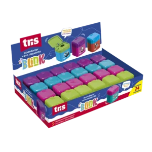 Apontador com Depósito Blink Cores Sortidas Tris