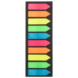 Bloco Adesivo 10 Cores Neon Jocar Office