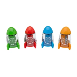 Apontador com Depósito Foguete Cores Sortidas LeoLeo