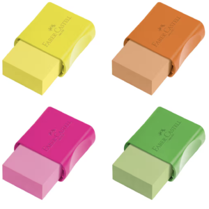 Borracha TK Neon Cores Sortidas Faber Castell