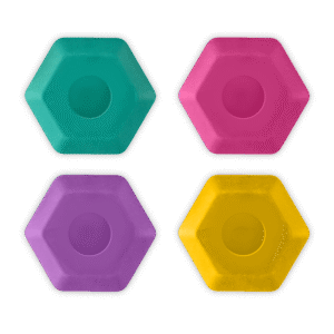 Borracha Hexagonal Ergonômica Color Joy Cores Sortidas LeoLeo