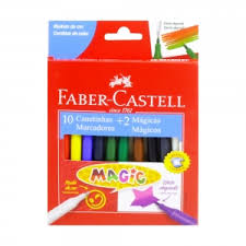 Canetinha Hidrográfica 12 Cores Magic Faber Castell