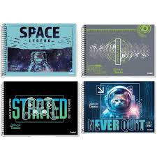 Caderno Desenho Capa Dura My Collection Credeal CAPA SORTIDA