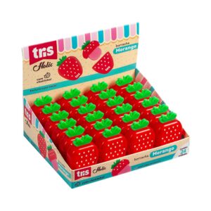 Borracha Morango com Cheirinho Tris