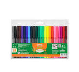 Canetinha Hidrográfica Plus 24 Cores LeoLeo